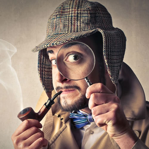 Detective spel logo